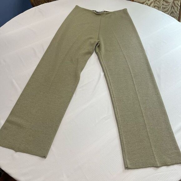 Roni Bis Olive Khaki 2 PC Lagenlook Pant Set Size Medium Large - Picture 8 of 8
